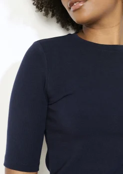 LolaLiza Aansluitend geribbeld t-shirt- Tops En T-Shirts