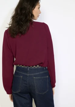 LolaLiza Blouse met haakdetails- Blouses En Hemden