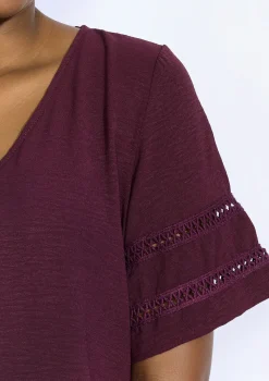 LolaLiza Blouse met opengewerkte mouwen- Blouses En Hemden