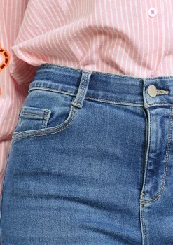 LolaLiza Bootcut jeans hoge taille- Jeans