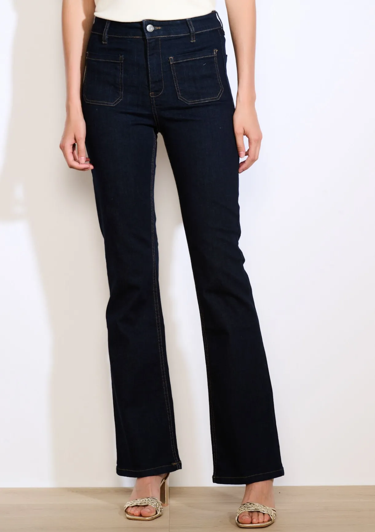 LolaLiza Bootcut jeans met elegante snit- Jeans