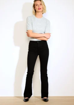 LolaLiza Bootcut jeans met hoge taille- Jeans