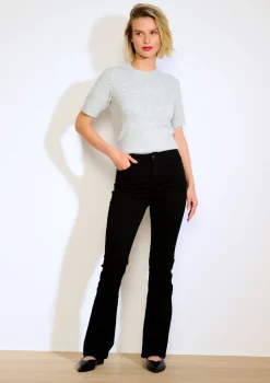 LolaLiza Bootcut jeans met hoge taille- Jeans