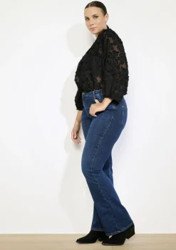 LolaLiza Bootcut jeans met hoge taille- Jeans