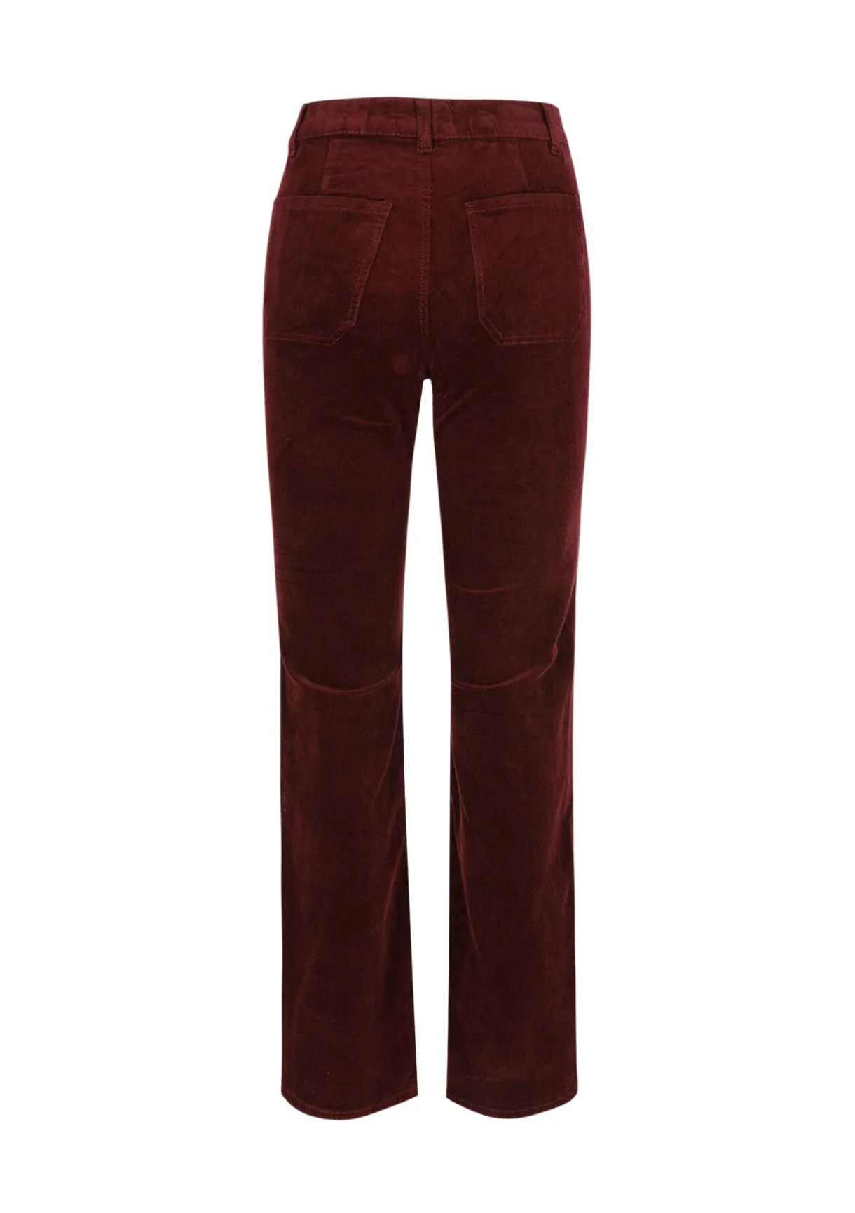 LolaLiza Bootcut ribfluwelen broek met zakken- Broeken