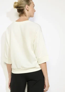 LolaLiza Boxy sweatshirt met korte mouwen- Sweats