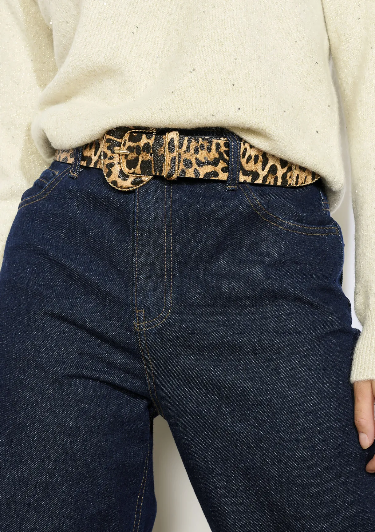 LolaLiza Ceintuur met luipaardprint- Accessoires