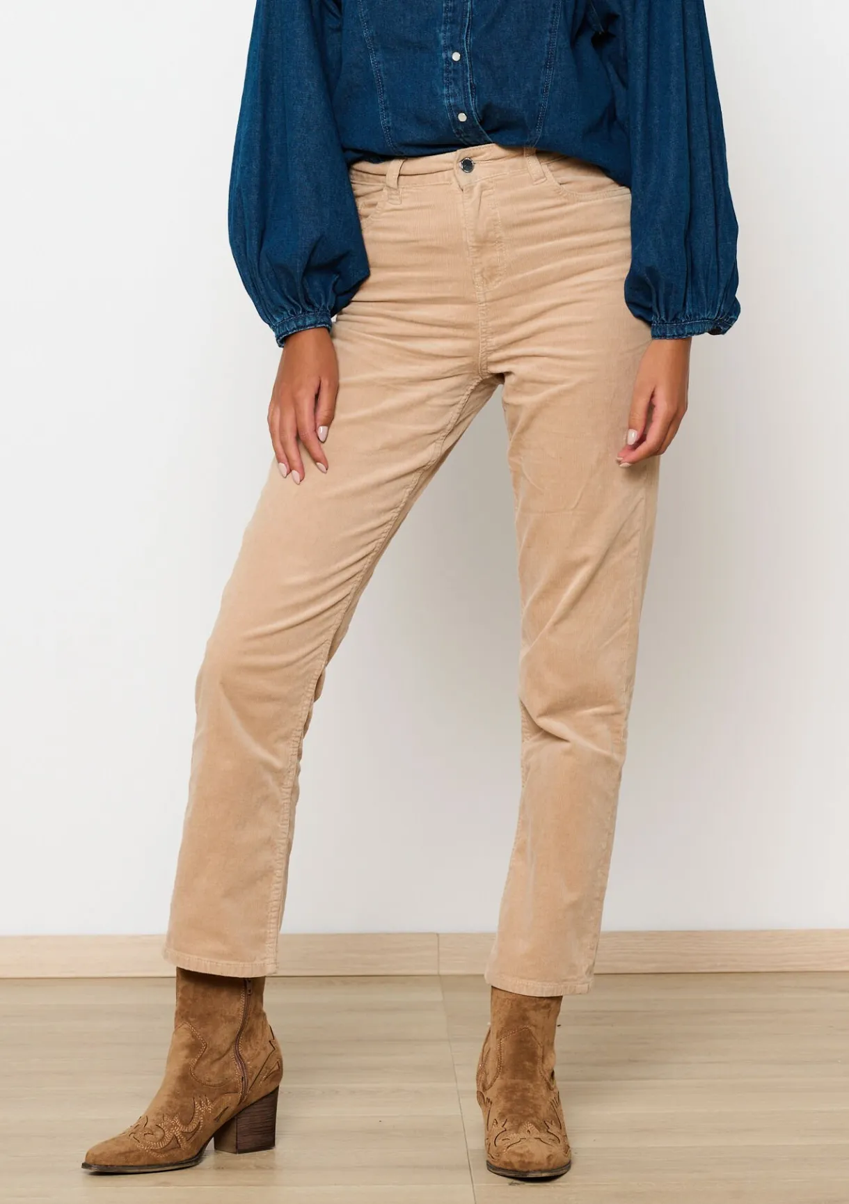 LolaLiza Corduroy broek- Broeken