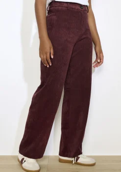 LolaLiza Corduroy broek met elastiek- Co-Ord Sets|Broeken