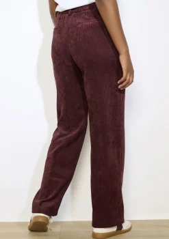 LolaLiza Corduroy broek met elastiek- Co-Ord Sets|Broeken