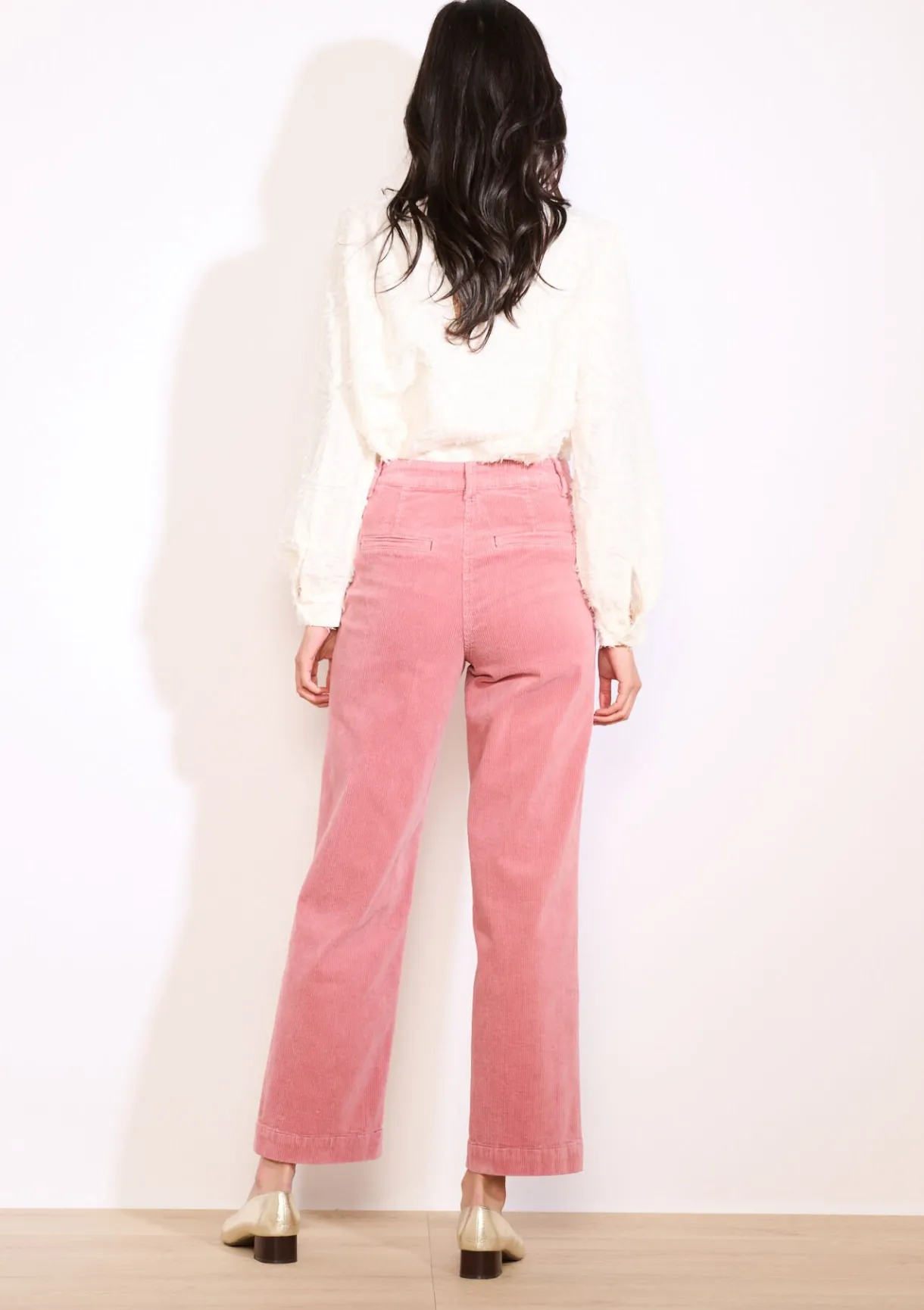 LolaLiza Corduroy broek met knopen- Broeken