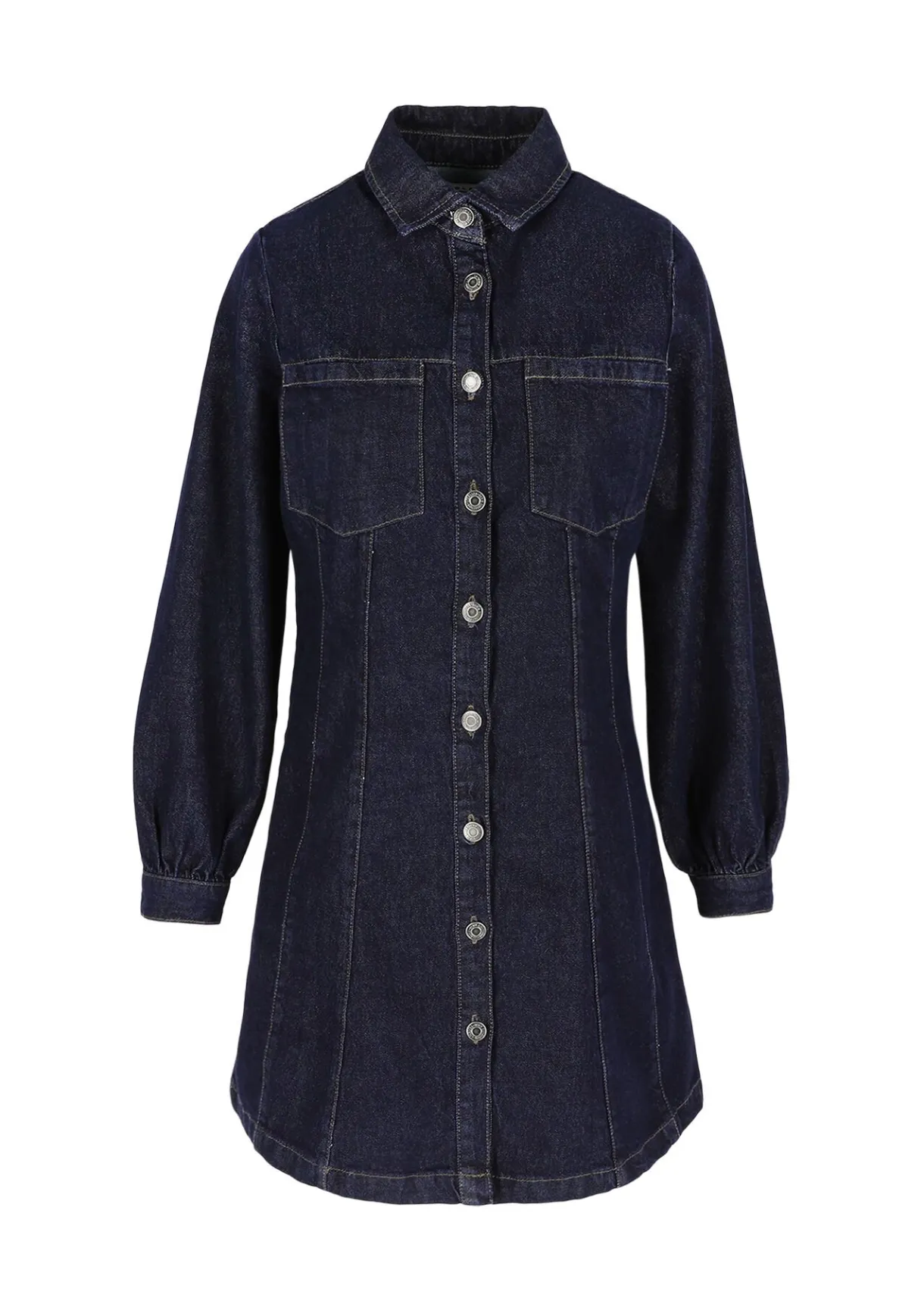 LolaLiza Denim overhemdjurk- Jurken