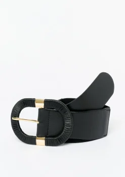 LolaLiza Elastische riem met grote gesp- Accessoires