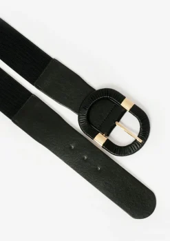 LolaLiza Elastische riem met grote gesp- Accessoires