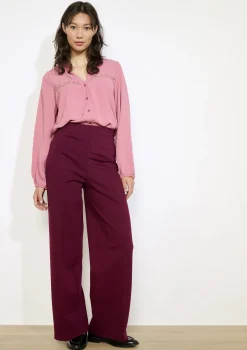 LolaLiza Elegante flared broek- Broeken