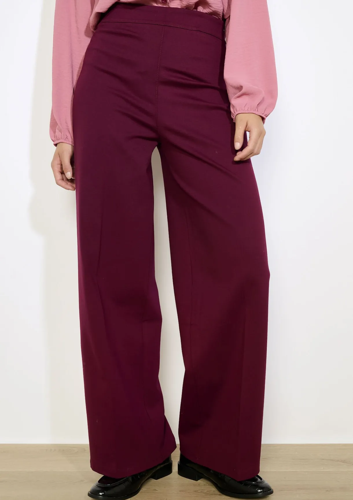LolaLiza Elegante flared broek- Broeken