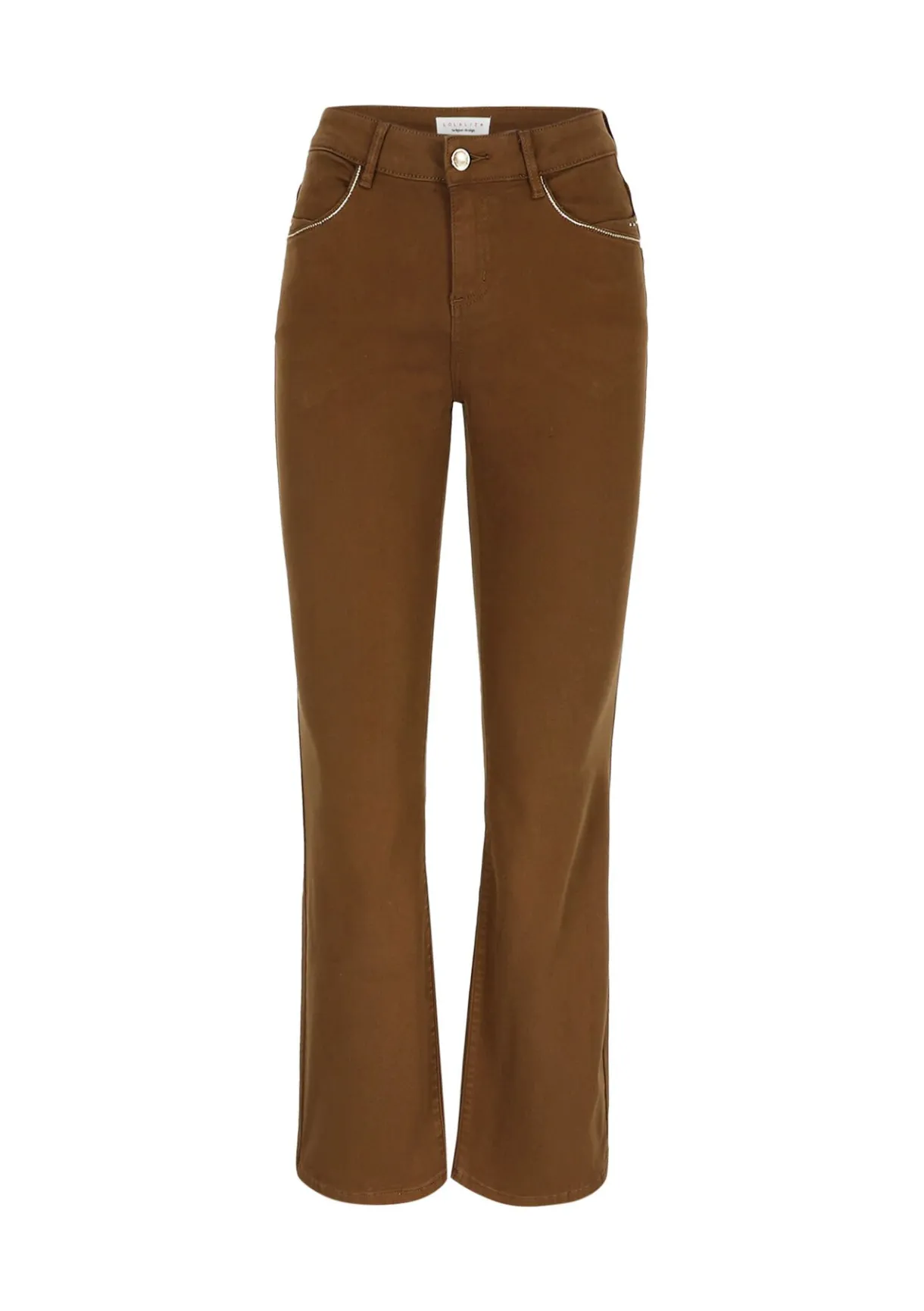 LolaLiza Elegante flared broek- Broeken