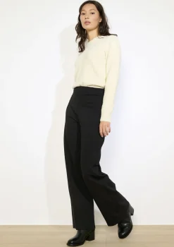 LolaLiza Elegante flared broek- Broeken