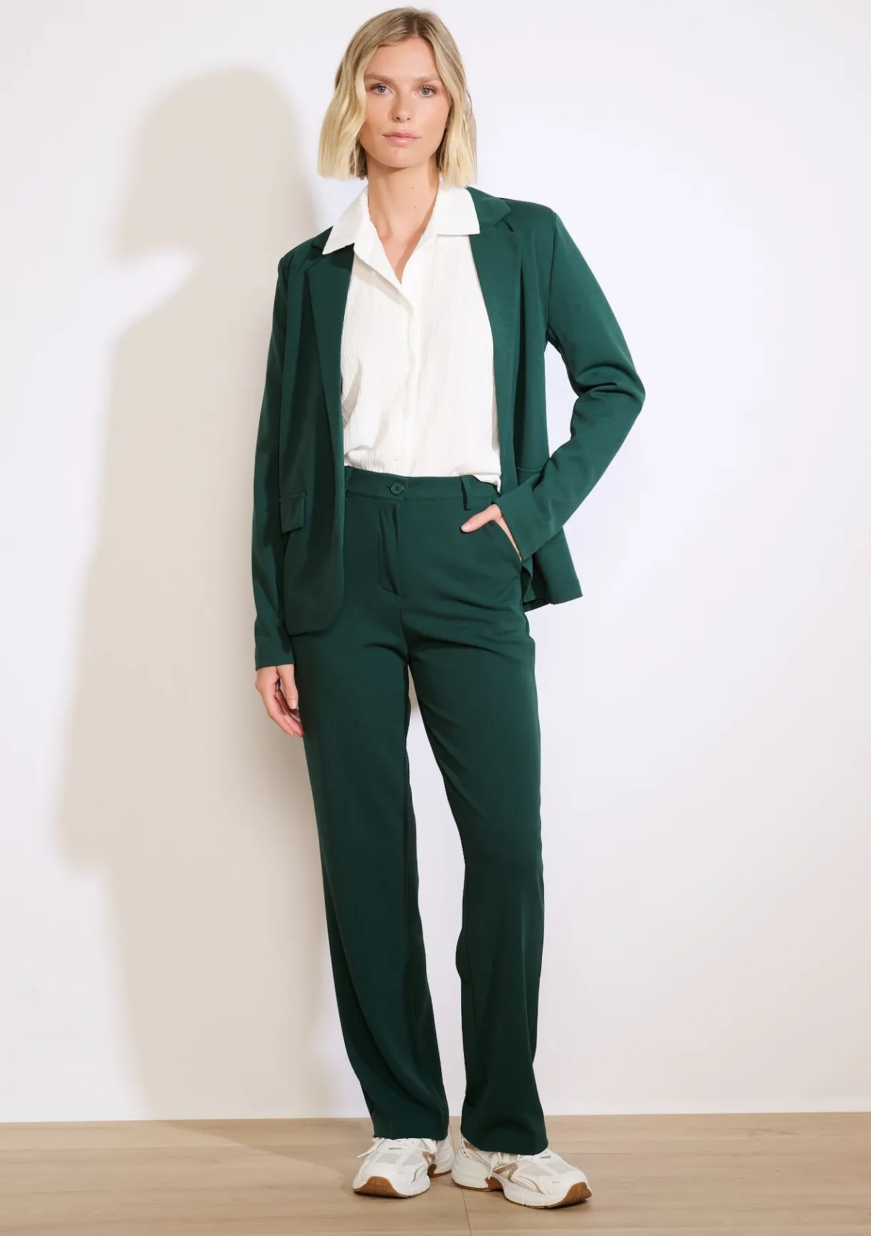 LolaLiza Elegante rechte broek- Co-Ord Sets|Broeken