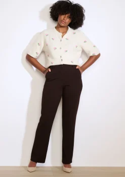 LolaLiza Elegante rechte broek- Co-Ord Sets|Broeken