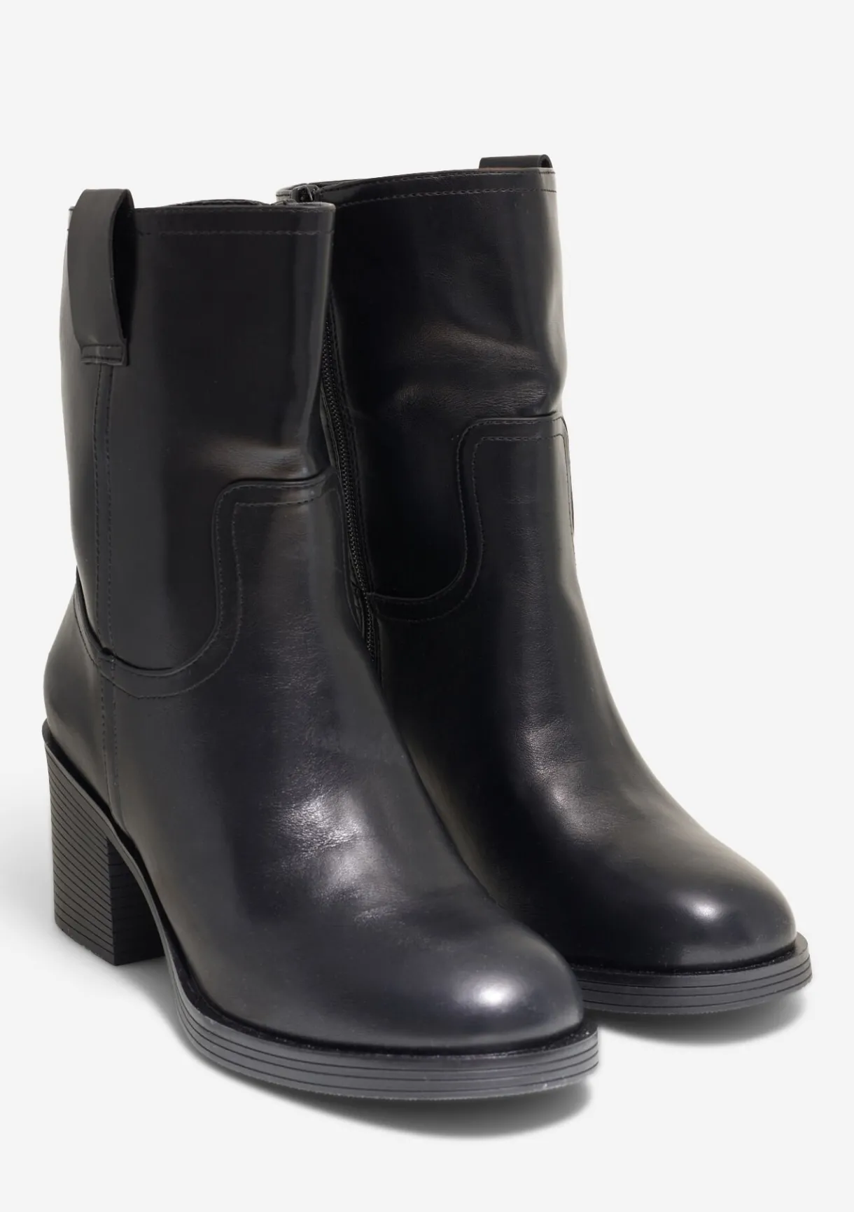 LolaLiza Enkellaarzen met blokhak- Schoenen