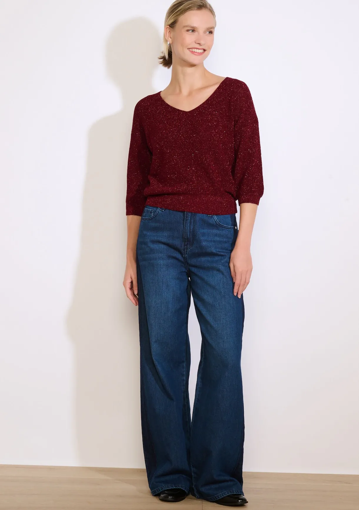 LolaLiza Fijne glittertrui- Truien En Cardigans