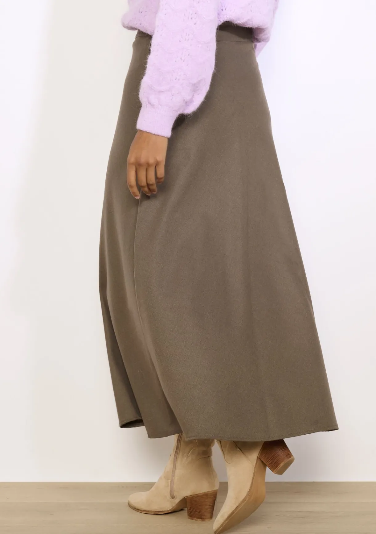 LolaLiza Flanellen maxirok- Rokken