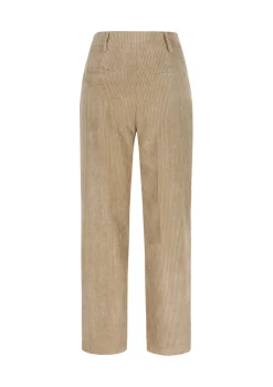 LolaLiza Flared broek in ribfluweel- Broeken