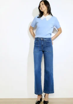 LolaLiza Flared jeans met hoge taille- Jeans