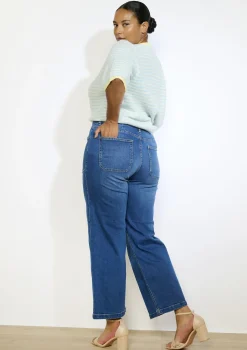 LolaLiza Flared jeans met hoge taille- Jeans