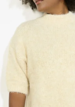 LolaLiza Fluffy trui met korte mouwen- Truien En Cardigans