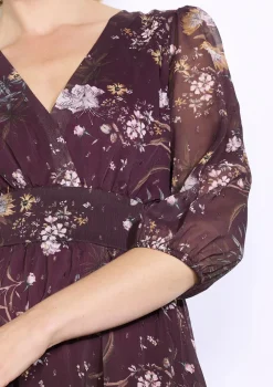 LolaLiza Gebloemde midi-jurk- Jurken