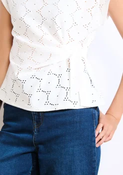 LolaLiza Geborduurde knooptop- Tops En T-Shirts