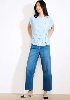 LolaLiza Geborduurde knooptop- Tops En T-Shirts