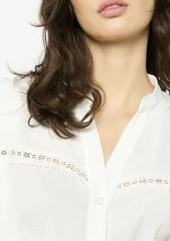 LolaLiza Geborduurde soepele blouse- Blouses En Hemden