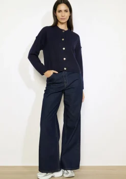 LolaLiza Gebreid vest met knopen- Truien En Cardigans