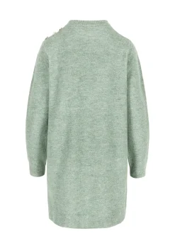 LolaLiza Gebreide jurk met hartknopen- Jurken