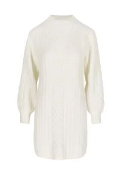 LolaLiza gebreide kabeltrui-jurk- Jurken