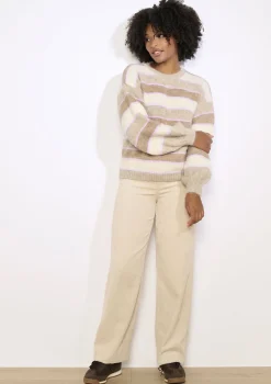 LolaLiza Gebreide streepentrui- Truien En Cardigans