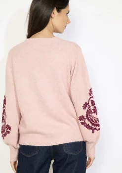 LolaLiza Gebreide trui met borduursel- Truien En Cardigans