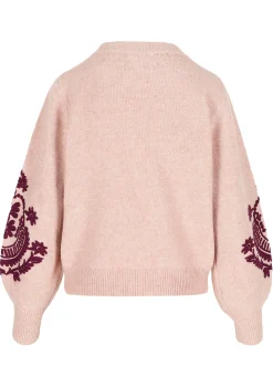 LolaLiza Gebreide trui met borduursel- Truien En Cardigans