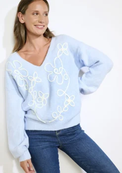 LolaLiza Gebreide trui met structuur- Truien En Cardigans