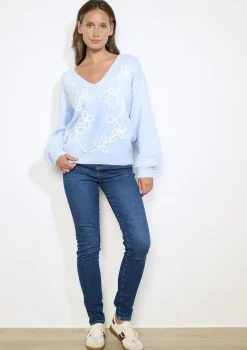 LolaLiza Gebreide trui met structuur- Truien En Cardigans