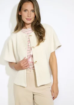 LolaLiza Gebreide vest met knopen- Truien En Cardigans