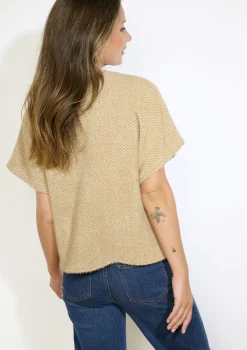 LolaLiza Gebreide vest met knopen- Truien En Cardigans