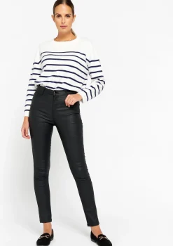 LolaLiza Gecoate skinny broek- Broeken