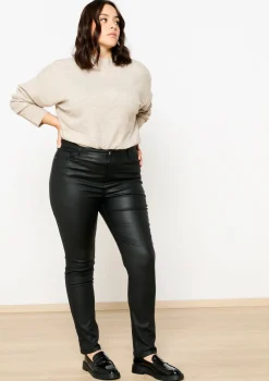 LolaLiza Gecoate slimfit broek- Broeken