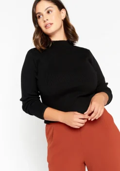 LolaLiza Geribbelde coltrui- Truien En Cardigans