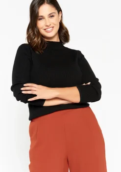 LolaLiza Geribbelde coltrui- Truien En Cardigans