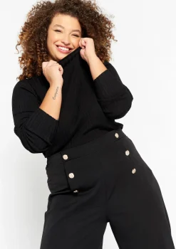 LolaLiza Geribbelde trui- Truien En Cardigans